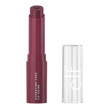 E.L.F. Hydrating Core Lip Shine, Conditioning & Nourishing Lip Balm, Sheer Color Tinted Lip Moisturizer, 0.09 Oz