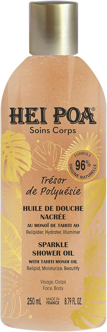 Hei Poa Body Care Trésor De Polynesia Pearlescent Shower Oil 250 Ml