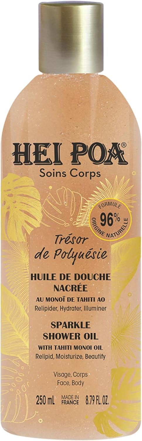 Hei Poa Body Care Trésor De Polynesia Pearlescent Shower Oil 250 Ml