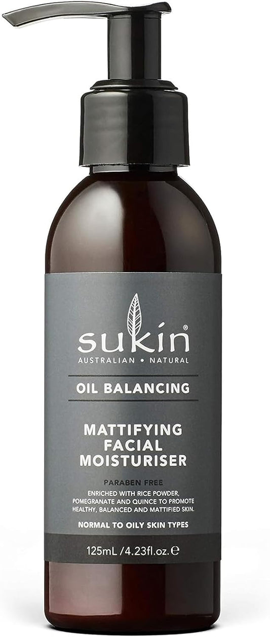 Sukin Oil Balancing Mattifying Facial Moisturiser 125ml : Amazon.co.uk: Beauty