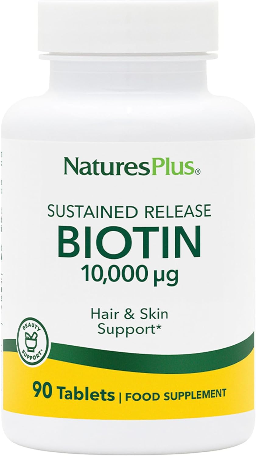 Nature'S Plus - Biotin 10Mg, 90 Tablets