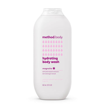 Method Body Wash, Hydrating Magnolia, Paraben and Phthalate Free, 18 oz (Pack of 1)
