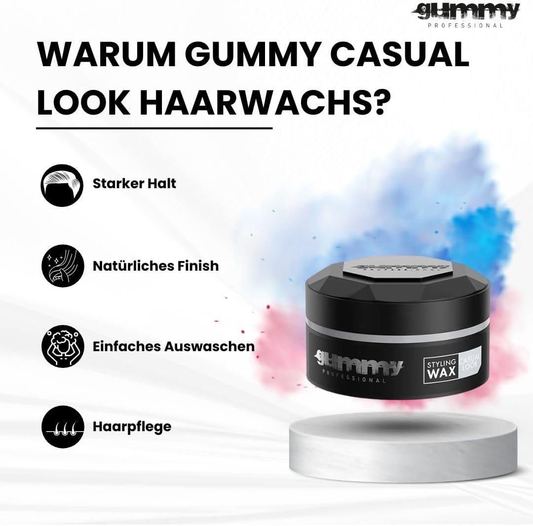 Gummy Styling Wax 150 ml Casual Look : Amazon.co.uk: Beauty