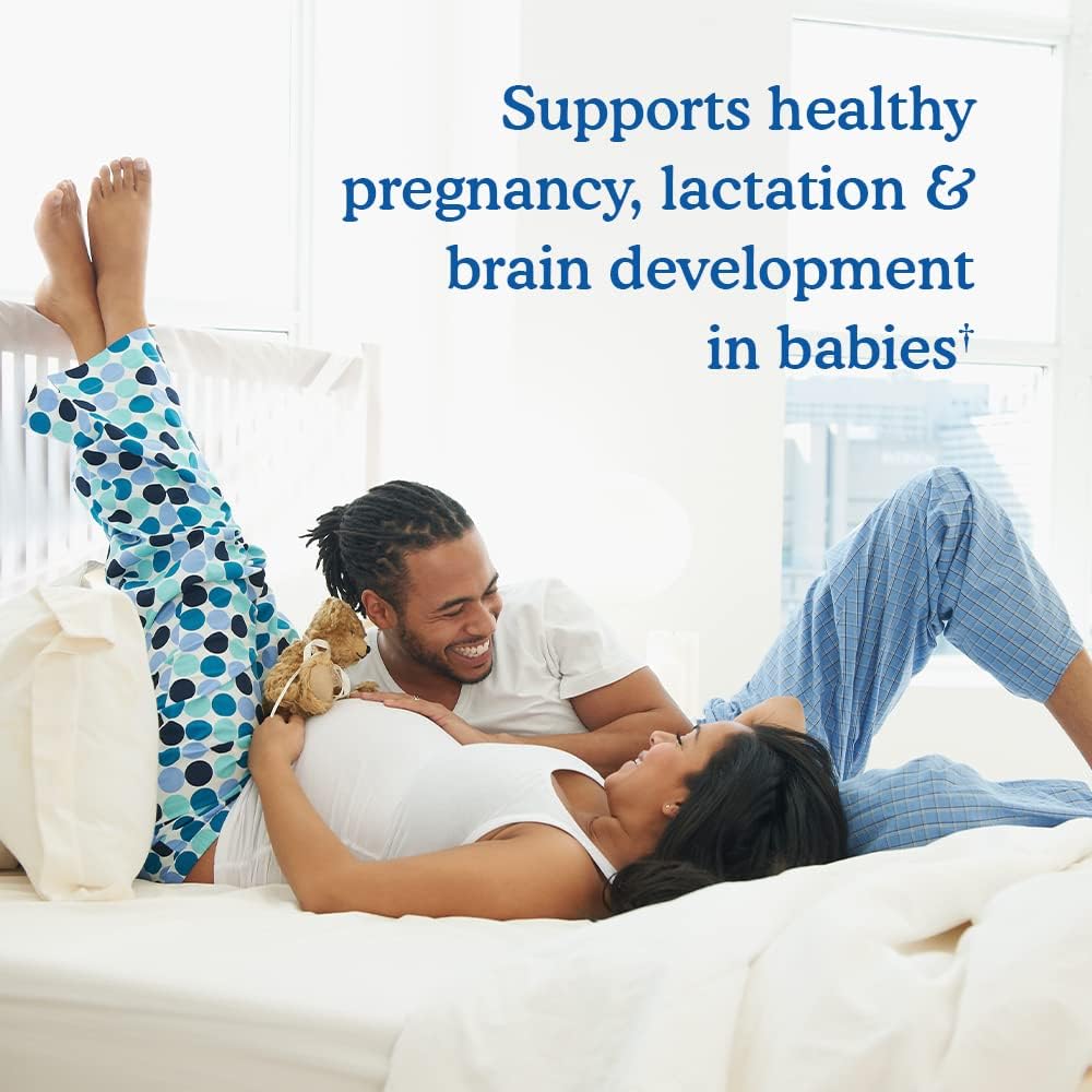 Garden of Life Dr. Formulated Prenatal DHA Fish Oil - 550mg DHA & DPA in Triglyceride Form 100% DV Vitamin D3, Single Source, Mercury Free Omega 3 DHA Supplements for Women's Health, 30 Softgels