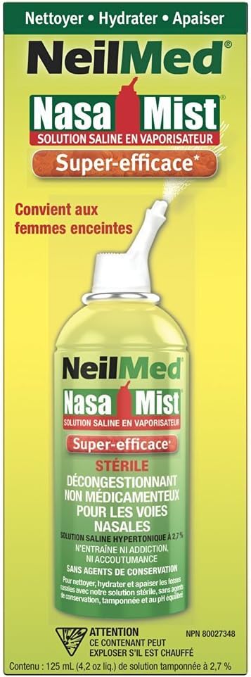 Neilmed Nasamist Hypertonic Saline Spray (Pack Of 2)