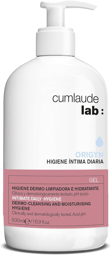 Cumlaude Lab Daily Intimate Hygiene – Cleansing Gel With Hydrating And Protective Properties For The Intimate Zone, With Hyaluronic Acid And Lactic Acid, Ph Acid – 500 Ml