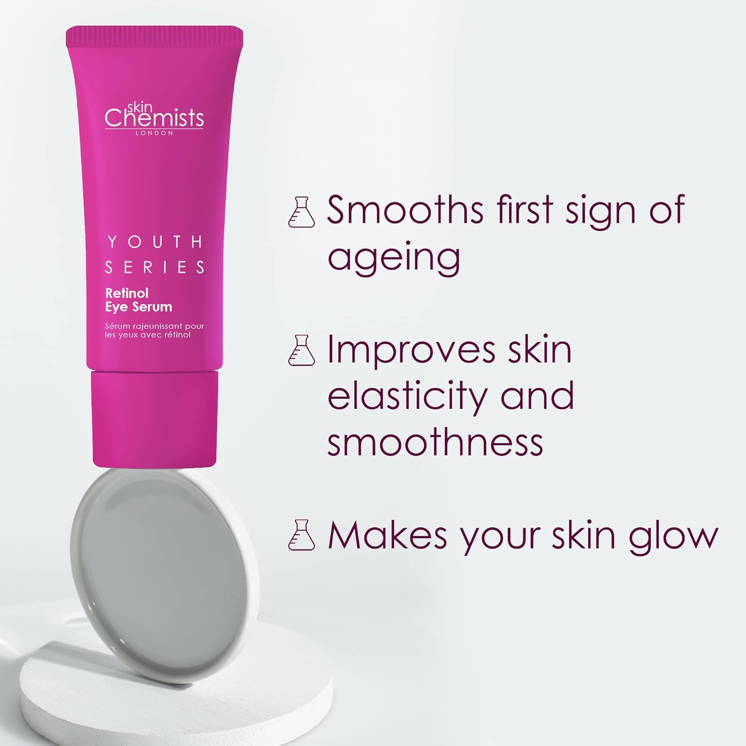 Skin Chemists Retinol Eye Serum 15Ml : Beauty & Personal Care