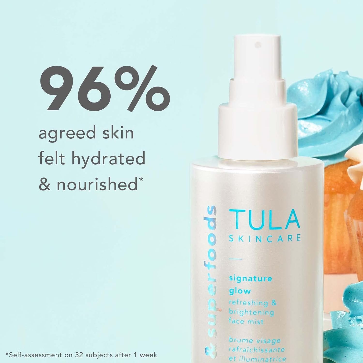 TULA Skin Care Signature Glow Refreshing & Brightening Face Mist - Oil & Alcohol Free, Hydrating & Brightening with Pollution & Blue Light Protection, 3.51 fl oz. : Beauty & Personal Care