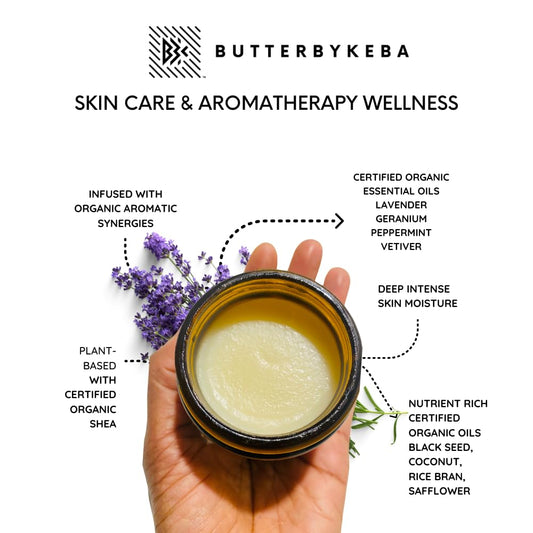 Butter By Keba Moisturizing Soothing Body Butter Lavender Geranium Body Butter
