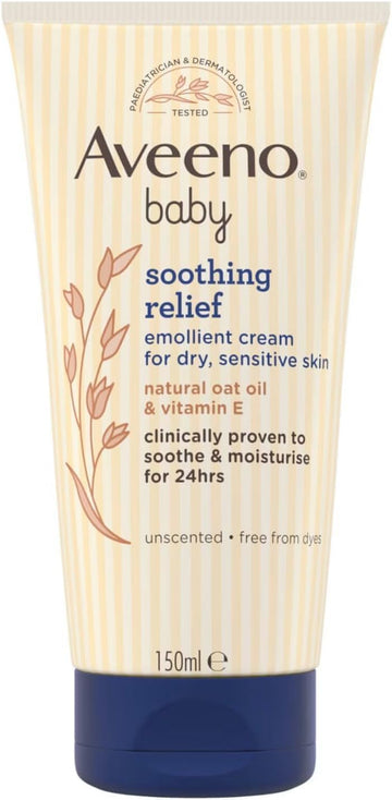Aveeno Baby Soothing Relief Emollient Cream 150 Ml