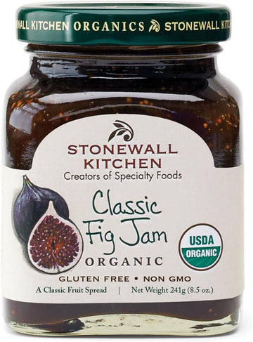 Stonewall Kitchen Organic Classic Fig Jam, 8.5Oz