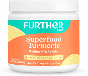Best Turmeric Golden Milk Organic Turmeric Powder, Cinnamon Ginger & Black Pepper Maximum Absorption, Joint Pain, Gut Health, Sugar-Free, Vegan, Keto (30 Servings)