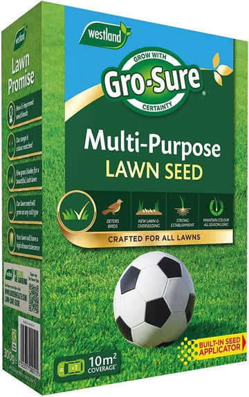 Gro-Sure 20500194 Multi-Purpose Grass Seed 10m2,Green?20500194