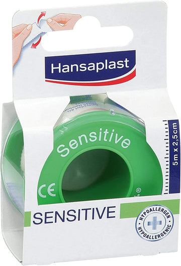 Hansaplast Sensitive Bandaging Tape 5 M X 2.5 Cm By Beiersdorf Ag (Vss)