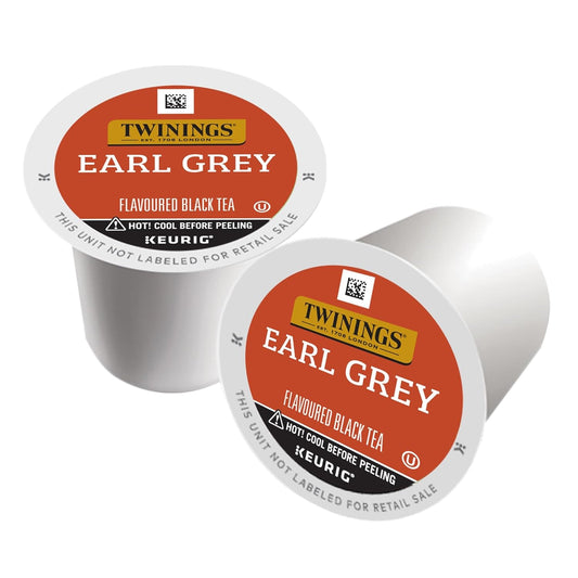 Twinings Earl Grey Black Tea K-Cup Pods For Keurig, 24 Count (Pack Of 1), Flavoured With Citrus And Bergamot, Caffeinated, Enjoy Hot Or Iced | Packaging May Vary