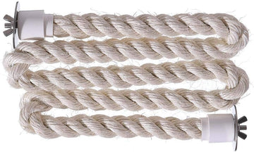 Sisal Rope Zig Zag Parrot Perch - Extra Large :Pet Supplies