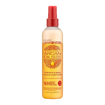 Creme Of Nature, Argan Oil Leave In Conditioner, Detangling And Conditioning Formula For Normal Hair 8.45 Fl Oz