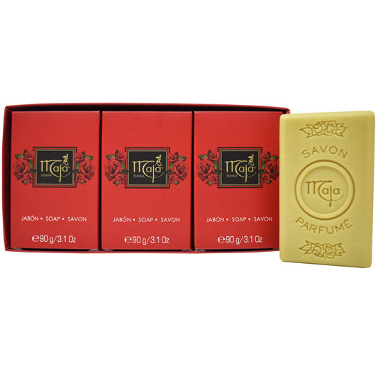 Maja By Myrurgia For Women. Set-Set Of 3 Soaps And All Are 3.1 Oz