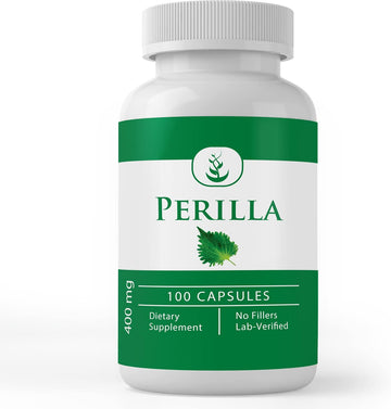 Pure Original Ingredients Perilla, (100 Capsules) Always Pure, No Additives Or Fillers, Lab Verified