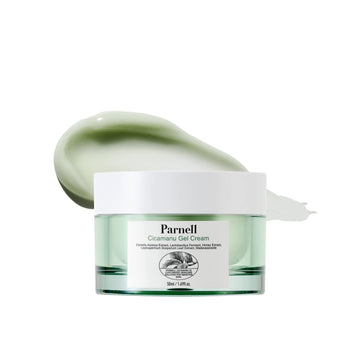 Parnell Cicamanu Gel Cream - Centella Asiatica, Hyaluronic Acid, Ceramide, Soothing And Moisturizing Cream For Sensitive And Dry Skin (1.69 Fl Oz / 75Ml)