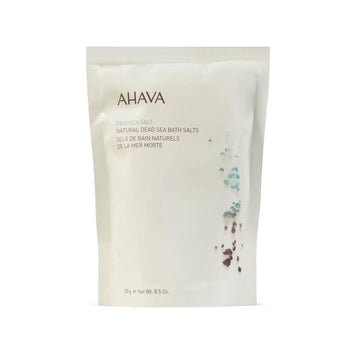 Ahava Dead Sea Mineral Bath Salt- Intense Relaxation For Body & Mind, Elevates Moisture, Softens & Eases Sore Muscles, Enriched By Exclusive Dead Sea Salt & Osmoter, 8.5 Oz