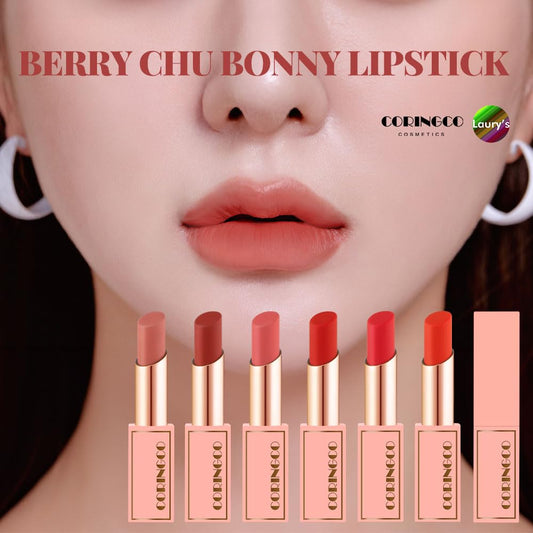 Berry Chu Lip Stick Velvet Matte Long Lasting Korean Idol Lip Makeup Lápiz Labial (B06)