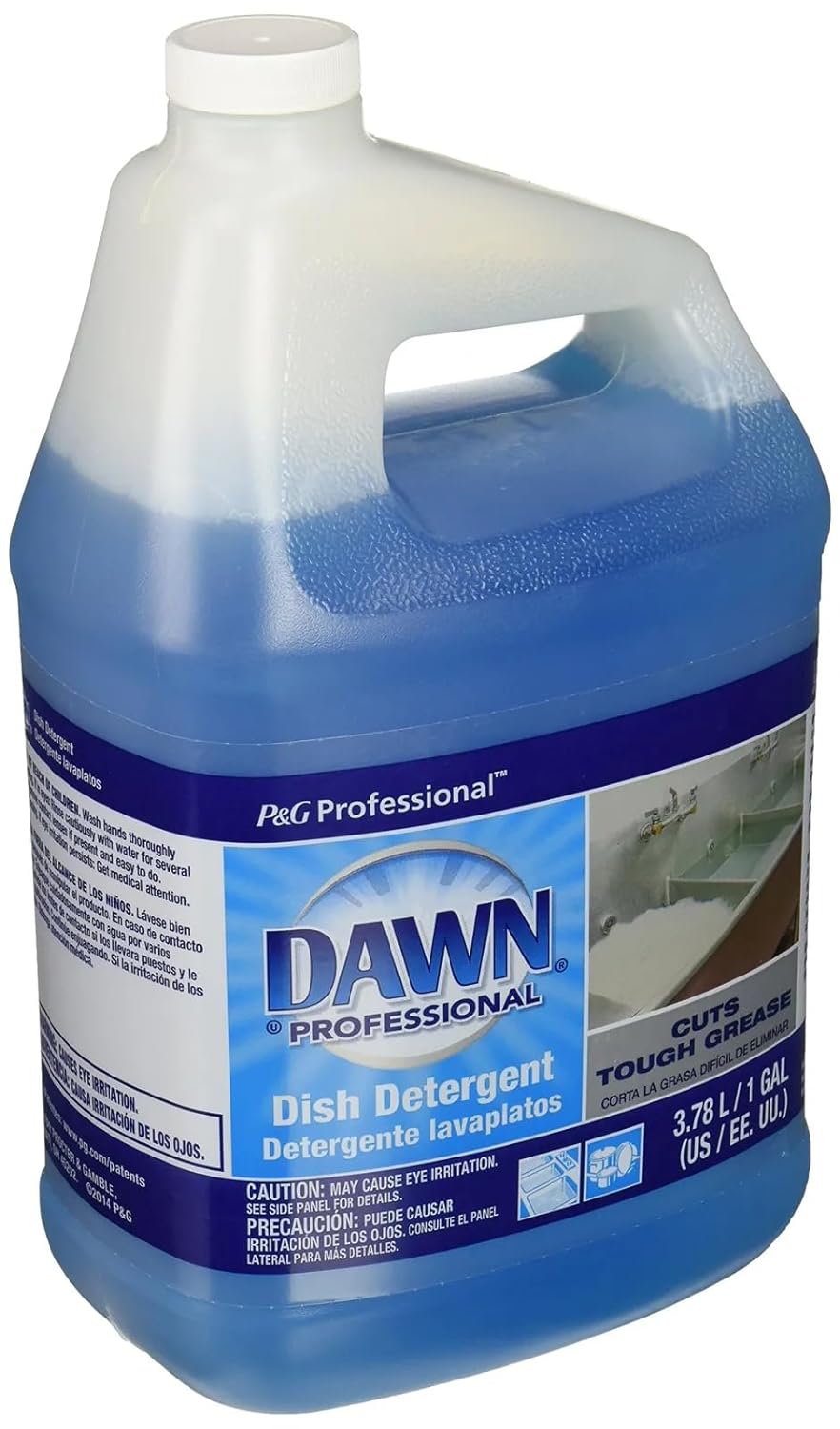 Dawn Dishwashing Detergent - Gallon Jug 3.78 L (1 Gallon with Pump) - Package may vary)