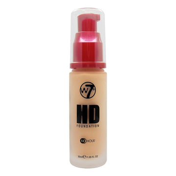 W7 | HD Foundation | Rich and Creamy Matte Formula | Medium Lasting Coverage | Available in 20 Shades | Early Tan | Cruelty Free, Vegan Liquid Foundation Makeup by W7 Cosmetics
