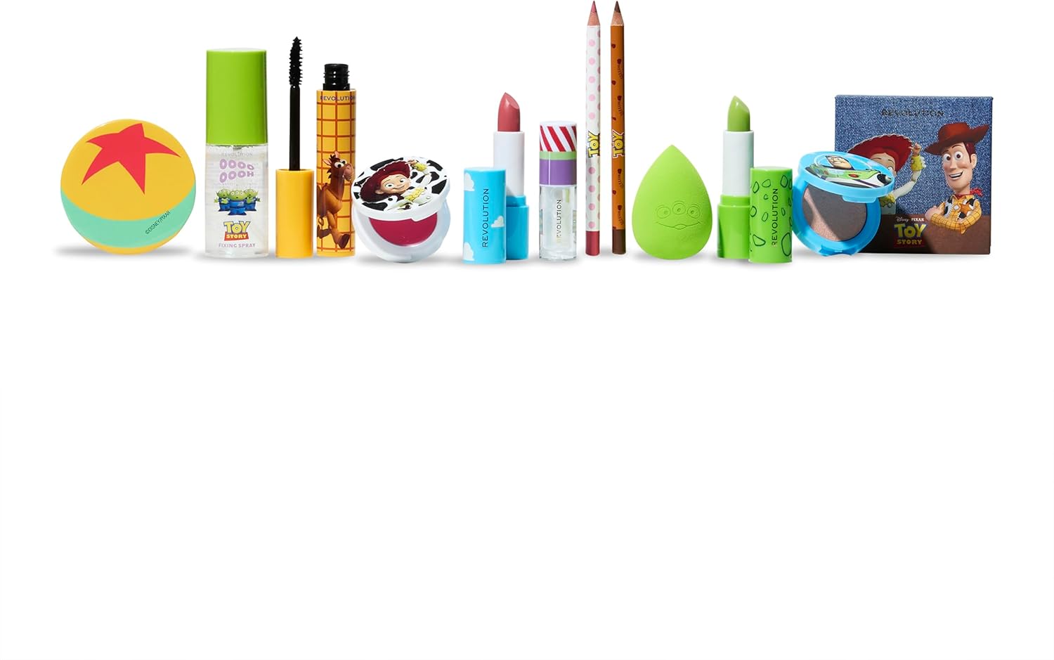 Revolution Beauty, Disney Toy Story x Revolution Andy's Room Gift Set, Holiday Makeup Set, Boot with 12 Beauty Products, Vegan & Cruelty-Free : Amazon.co.uk: Beauty