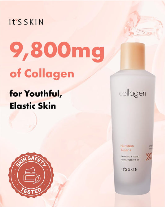 It'S Skin Collagen Nutrition Toner 150Ml 5.07Fl. Oz. - Facial For Face Acne Scar Removal Treatment Astringent Hydrating Natural Toner Anti Aging Toners