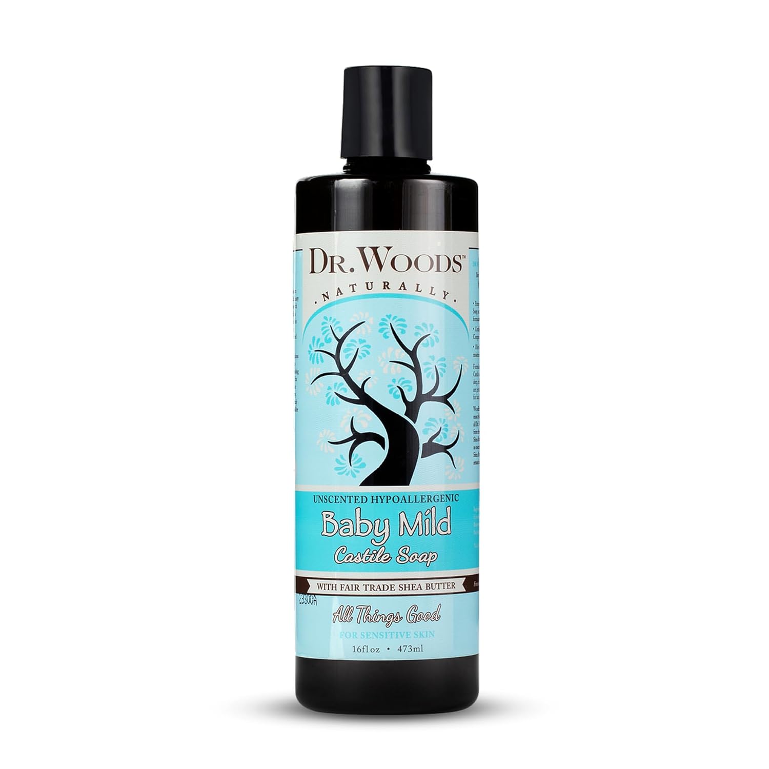 Dr.Woods Shea Vision Baby Mild Castile Soap - 16 Oz