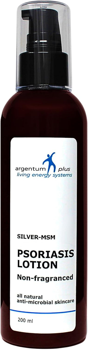 Argentum Plus - Silver-Msm Psoriasis Lotion With Australian Tea Tree 200Ml | For Skin Prone To Psoriasis