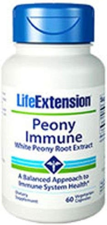 Life Extension Peony Immune 60 Vcaps (Pack Of 3)