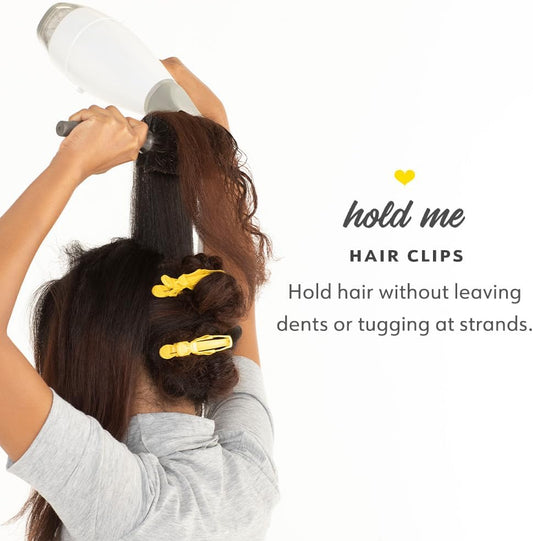 Drybar Hold Me Hair Clips - Hold Small To Large Sections Of Hair, Alligator Jaw Design, No Slipping, Perfect For Wet And Dry Styling, Pack Of 4, Great For All Hair Types
