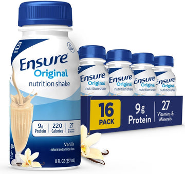 Ensure Original Vanilla Nutrition Shake | Meal Replacement Shake | 16 Pack