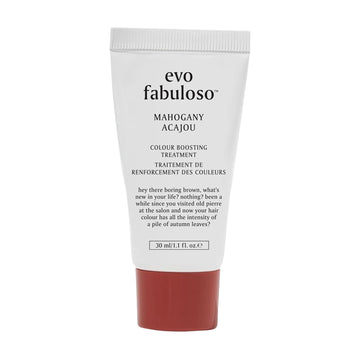 Evo Fabuloso Mahogany Colour Boosting Treatment - Colour Care Conditioner For Colour -Treated Hair - Helps Maintain Colour Depth, Tone & Shine, 30Ml / 1.01Fl.Oz