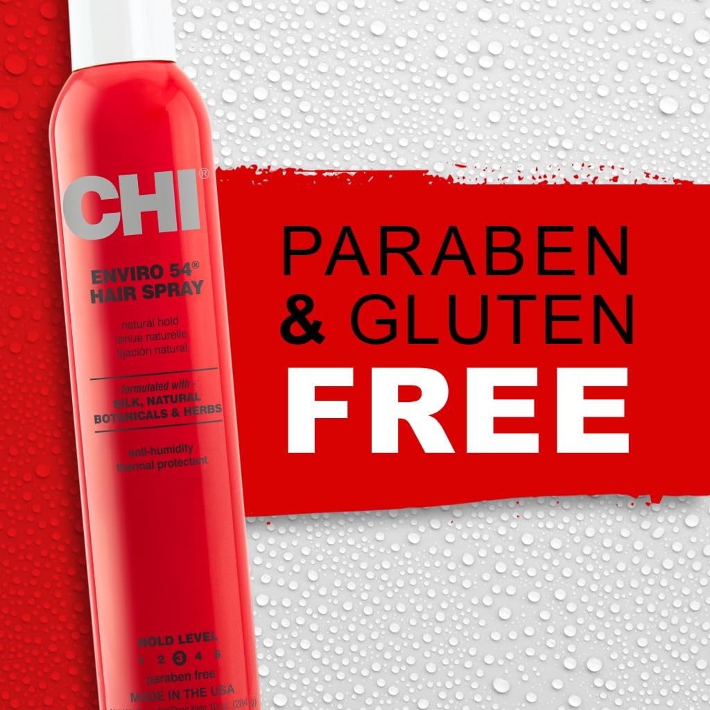 CHI Enviro 54 Natural Hold Hair Spray, 284g White : Amazon.co.uk: Beauty