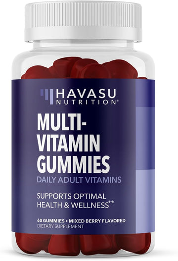 Multivitamin Gummies For Men And Women - Glp-1 Nutritional Support With Daily Vitamins And Minerals For Optimal Wellness - Adults Multivitamin Gummy With Vitamin C, D And Zinc - Month Supply