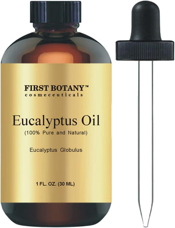 100% Pure Eucalyptus Oil - Premium Eucalyptus Essential Oil for Aromat