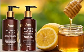 L'amour Natural | Buzzing Manuka | Luxury Hand Wash | Essential Oils | Sulphate Free | Gentle for dry and sensitive skin | 250mL : Amazon.co.uk: Beauty