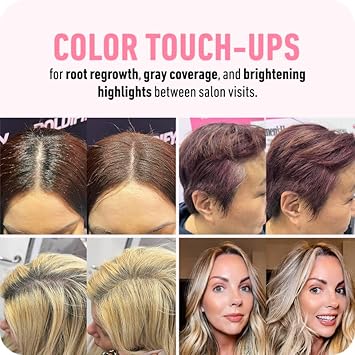 BOLDIFY Hairline Powder - Root Touch Up & Hair Loss Cover Up, Instant Gray Coverage 48-Hour Stain-Proof Hair Color Powder for Women & Men, Hair Fibers and Hair Topper Alternative (Medium Blonde) : Beauty & Personal Care