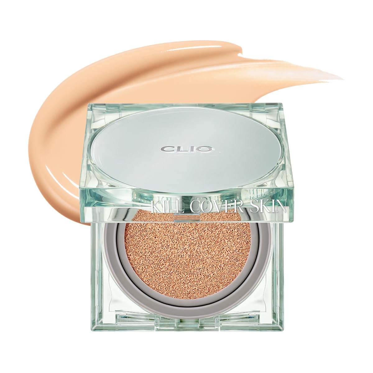 Clio Kill Cover Skin Fixer Cushion (Advanced Version) (23N Ginger, Refill Included)