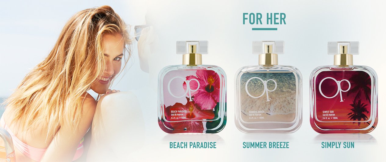 Ocean Pacific Summer Breeze Eau De Parfum For Women, Multicolor, 3.4 Oz : Beauty & Personal Care