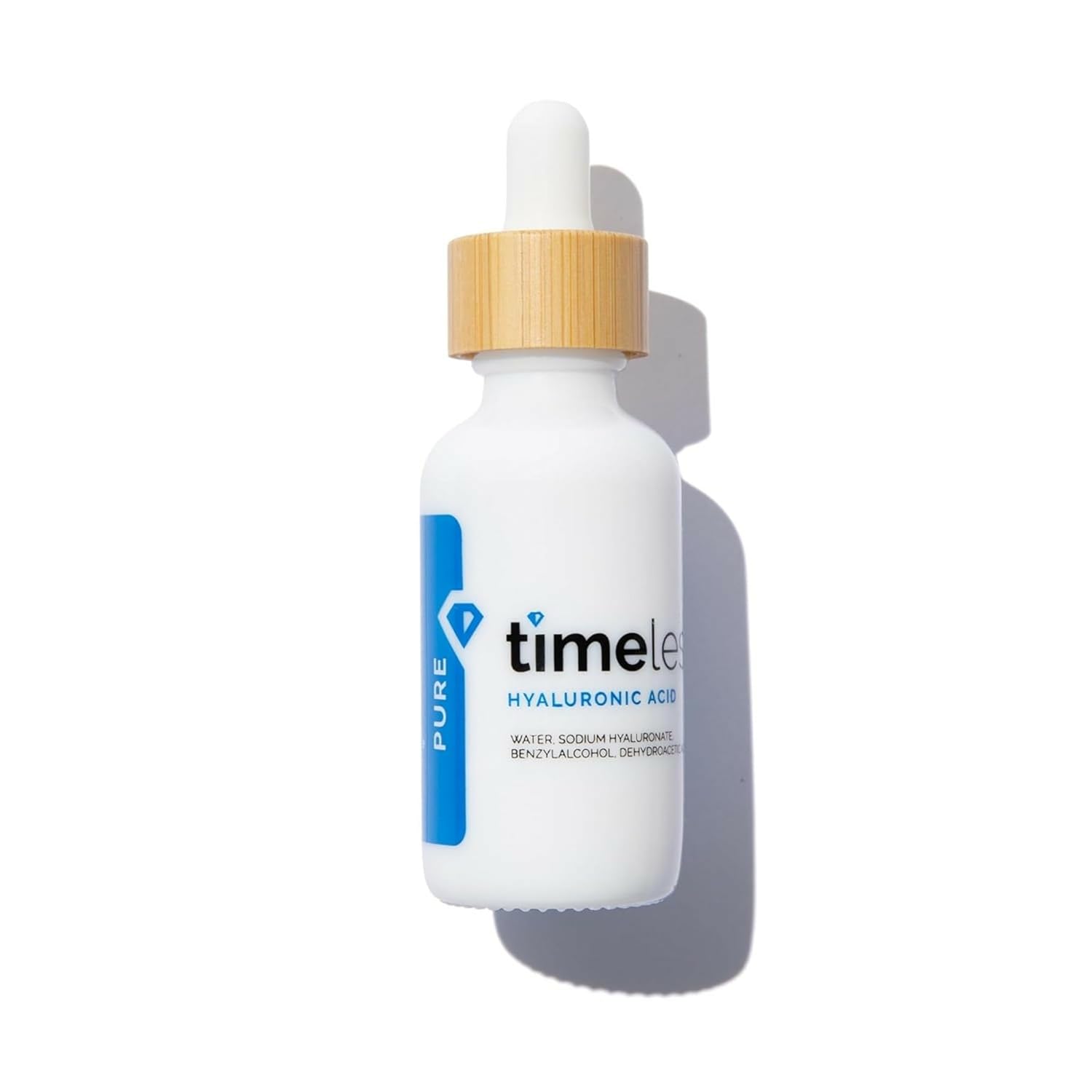 Timeless Skin Care Hyaluronic Acid 100% Pure Serum - Hydrating Face Serum For Personal Care - Fragrance-Free - Hyaluronic Acid - For Skin Care - 1 Oz