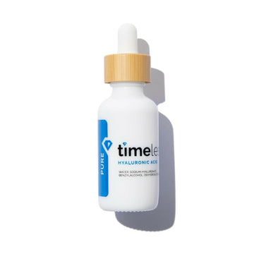 Timeless Skin Care Hyaluronic Acid 100% Pure Serum - Hydrating Face Serum For Personal Care - Fragrance-Free - Hyaluronic Acid - For Skin Care - 8 Oz