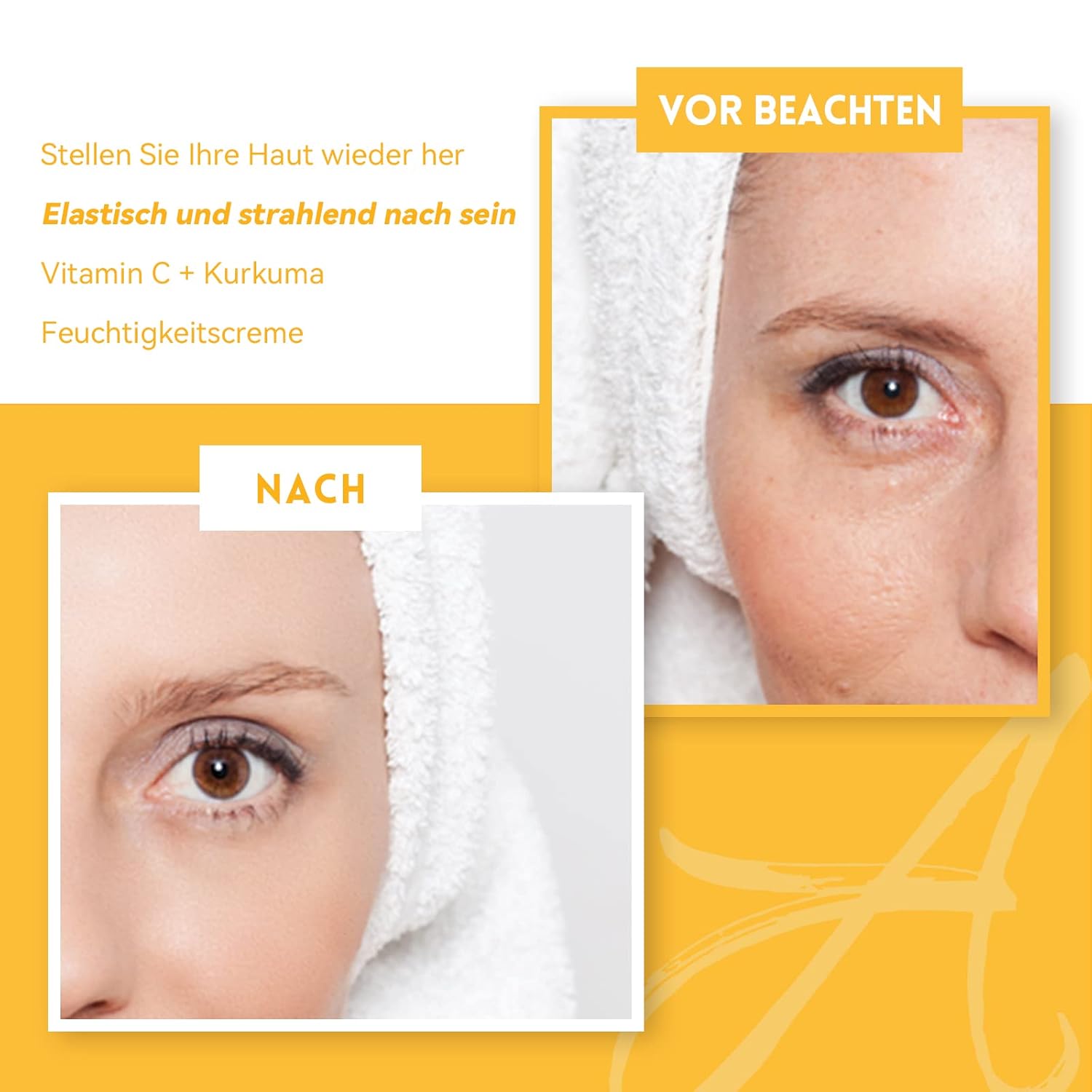 Anai Rui Facial Moisturuzier, Turmeric Face Cream With Vitamin C For Hydrating, Firming, Tightening Skin, Turmeric Vitamin C Cream For Dark Spots, Dry Skin, 1.76 Oz : Beauty & Personal Care