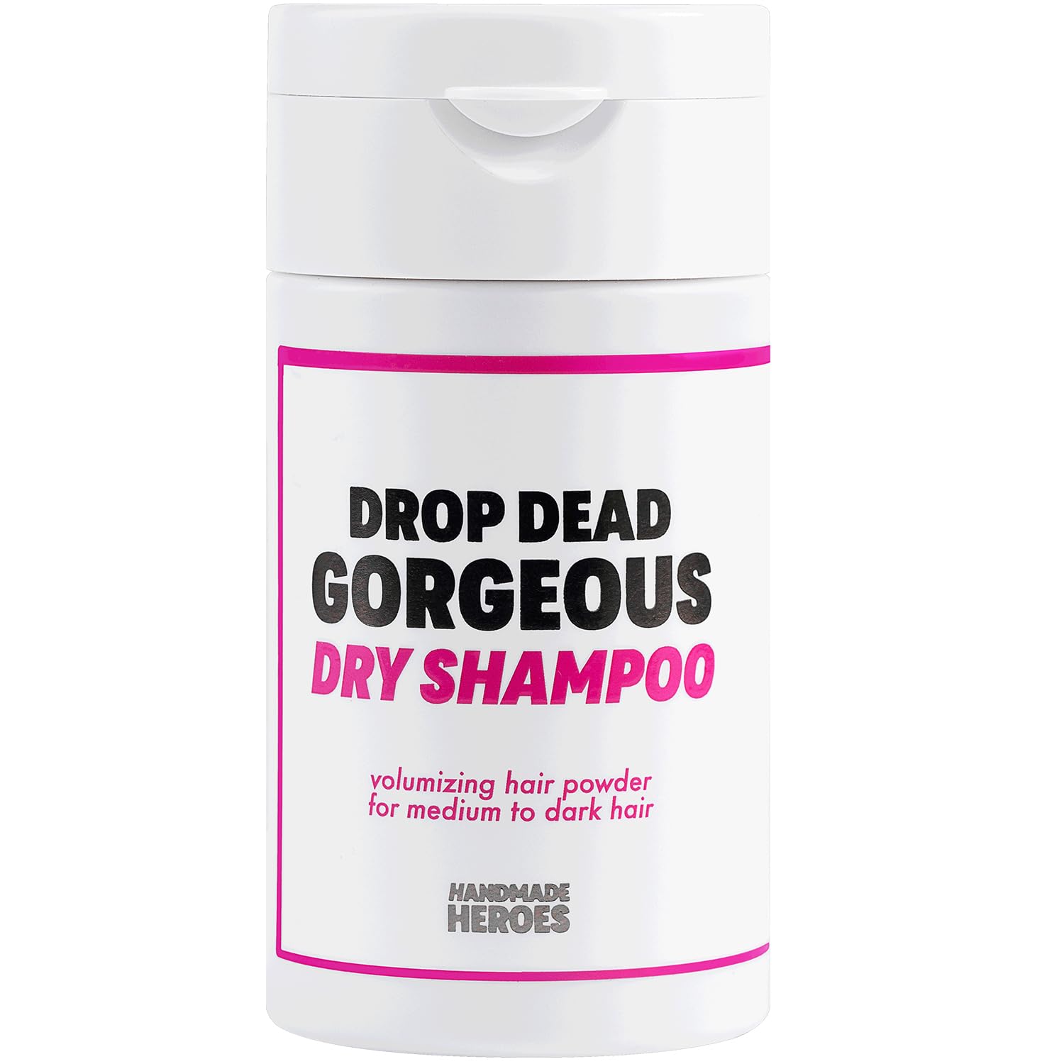 Handmade Heroes Non Aerosol Dry Shampoo Volume Powder 100% Natural & Vegan Volumizing Hair Powder For Light Hair And Blonde (Dry Shampoo And Brush Kit)
