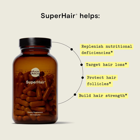 Moon Juice Superhair Natural Hair Nutrition Supplement & Multivitamin