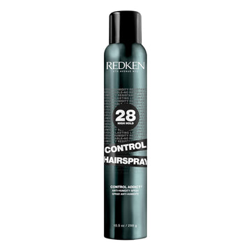 Redken Control Hairspray 28 | High-Hold Hair Spray For Women | Flake-Free, Quick-Dry Finish | Long-Lasting Frizz Protection | Humidity Resistance | 24 Hour Style Control | For All Hair Types