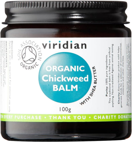 Viridian Chickweed Organic Ointment: 100G…